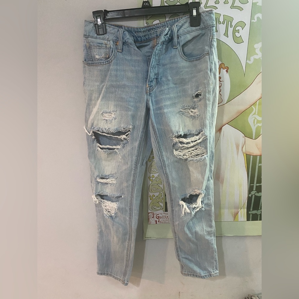 High waisted mom jeans